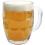 HEXINGMC Glass 19.25 Ounce Dimpled Beer Stein Mug 1
