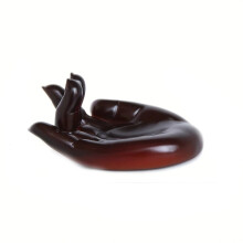 Ornement de bureau Bast Bastet Chats Support Boule de Cristal Sphère Présentoir Physique Feng Shui Socle Décoration pour Boule de 40 mm et 80 mm