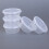 Conjunto de 25 recipientes de espuma para guardar slime com tampas. 3