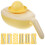 Guangmc Handheld Mandoline Slicer with Container - Yellow 4