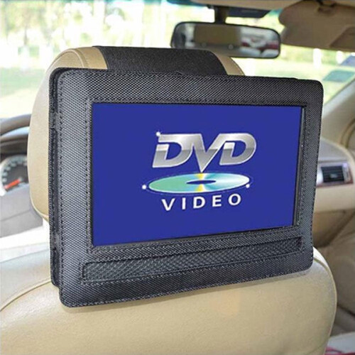 Suporte para encosto de cabeça de carro para DVD player portátil giratório de 7/9/10 polegadas. 1