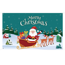 Kerstrode achtergrond voor feestfotografie, familiebijeenkomsten, kerst- en nieuwjaarsdecoratie, en als decoratie voor feestelijke evenementen.