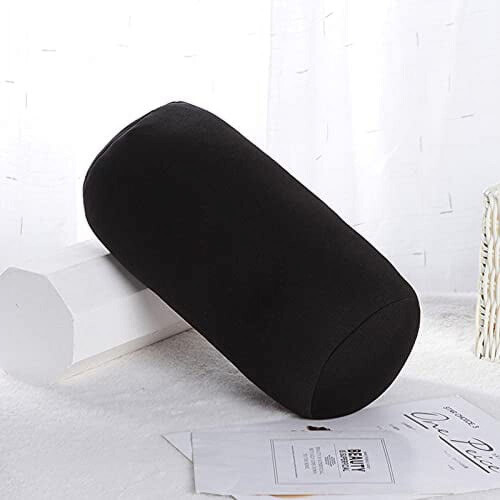 WOVTE Microbead Bolster Squishy, Ορθοπεδικό Στρογγυλό Μαξιλάρι Υποστήριξης Αυχένα με Ρολό,