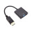 Adaptor DisplayPort la VGA, negru, pachet de 1 1