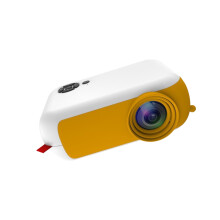 Mini projecteur LED portable VALSEEL pour la maison, résolution HD 1080p, compatible USB/carte TF/HDMI/AV
