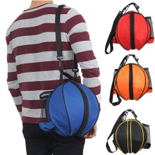 Borsa a tracolla portatile Windfall per palloni sportivi con 2 tasche in rete, in tessuto Oxford impermeabile e tracolla regolabile.