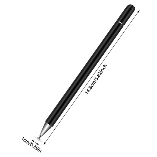 Στυλό Begine Stylus με βεντούζα, συμβατό με χωρητικές οθόνες, ενεργό σχέδιο και γραφή, 1