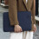 Jacenvly 14.1-15.4" Laptop Bag Compatible with Universal Tablets - Shockproof, Waterproof, Scratch-Resistant, Double-Layer Storage 5