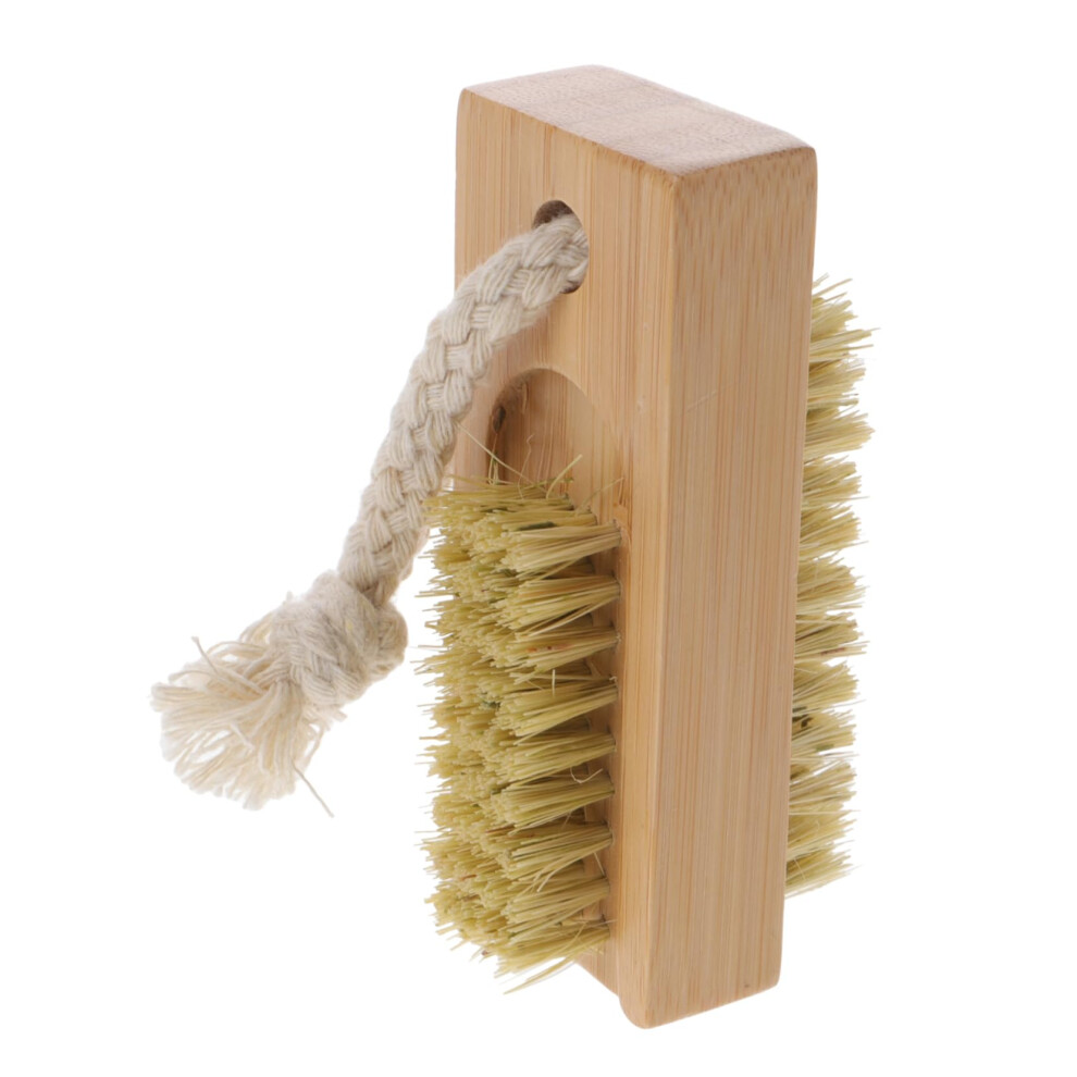 Nail Cleaning Brush with Soft Gentle Bristles and Ergonomic Grip for Manicure and Pedicure