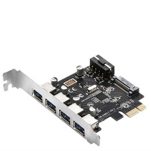 Cárta leathnaithe PCI-E go usb3.0 soláthar cumhachta dúbailte ceithre phíosa deisce go cárta leathnaithe USB3.0 sliseanna allmhairithe