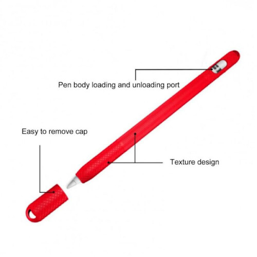 Husă compatibilă cu Apple Pencil, albă 2