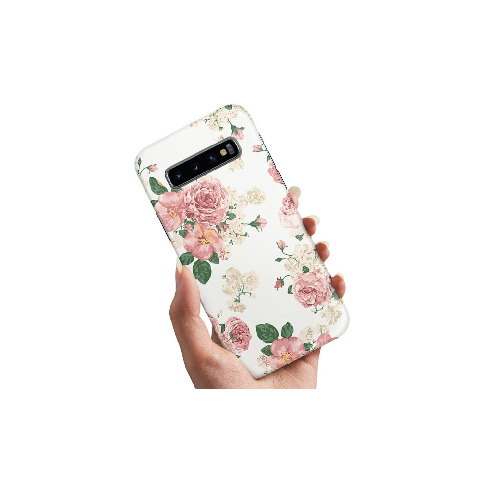 Compatible With Samsung Galaxy S10 - Case/Mobile Case Retro Flowers 9048212771708