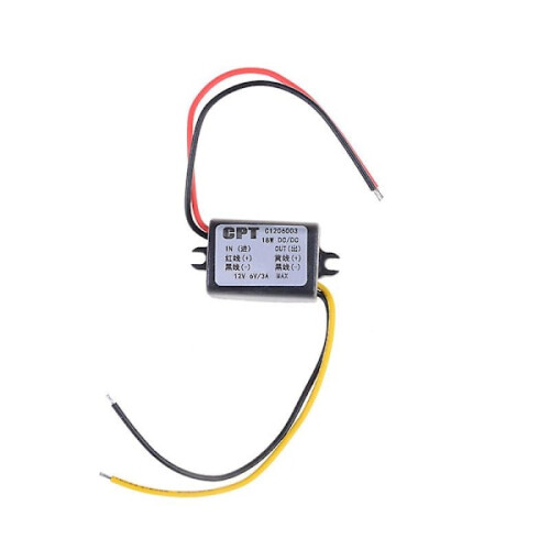 Modulo convertitore DC-DC da 12 V a 6 V, alimentatore step-down, regolatore di tensione 1
