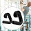 2Pcs Pull Up Bar Handles with Ergonomic Vertical Grip, Lat Pulldown Attachment for Home Gym 200KG 3