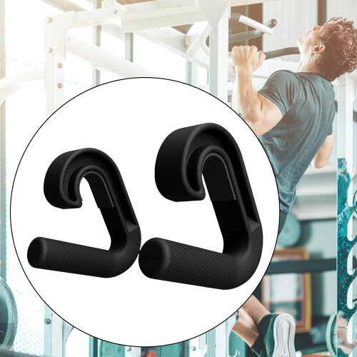 2Pcs Pull Up Bar Handles with Ergonomic Vertical Grip, Lat Pulldown Attachment for Home Gym 200KG 2
