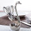 Winysin2Tier Lazy Πικάπ Lazy Organizer Χρήση για Organizer ή Οργανωτές Ντουλαπιών Κουζίνας Βαφή 1