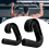 2Pcs Pull Up Bar Handles with Ergonomic Vertical Grip, Lat Pulldown Attachment for Home Gym 200KG 2