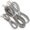 Conjunto de 3 Cabos Planos para Telefone com Conector de Cobre e PVC 1