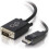 Καλώδιο Display Port, Display Port σε VGA, Αρσενικό σε Αρσενικό, Μαύρο, 6 Πόδια (1,82 Μέτρα), 1