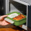 Bocqde Cool Kitchen Gadgets - Φορητά κουτιά φαγητού με διαμερίσματα, δοχεία φρούτων, στεγανή 5