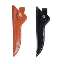 Étui en cuir pour ciseaux de coiffure, sac pour ciseaux de barbier, housses pour outils de broderie (2 pièces)
