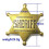 Πακέτο 2 τεμαχίων 2,6 ιντσών Mental Western Sheriff Badge για παιδιά, είδη δώρων για πάρτι, δώρα 2