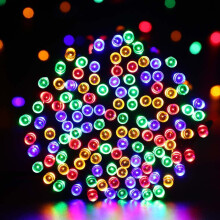 20 meter lange lichtslinger met 200 LED's, waterdicht, geschikt voor buiten, koperdraad, ideaal voor binnen, slaapkamer, tuin, kerst en
