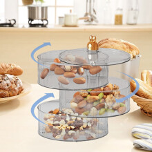 Kayannuo Home Essentials Kerstaanbieding Snackbox met vakverdeling, deksel en handvat, compatibel met Kayannuo organizers