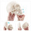 Anatomisch model van een menselijke schedel, 3-delig, genummerd, levensgroot. 2
