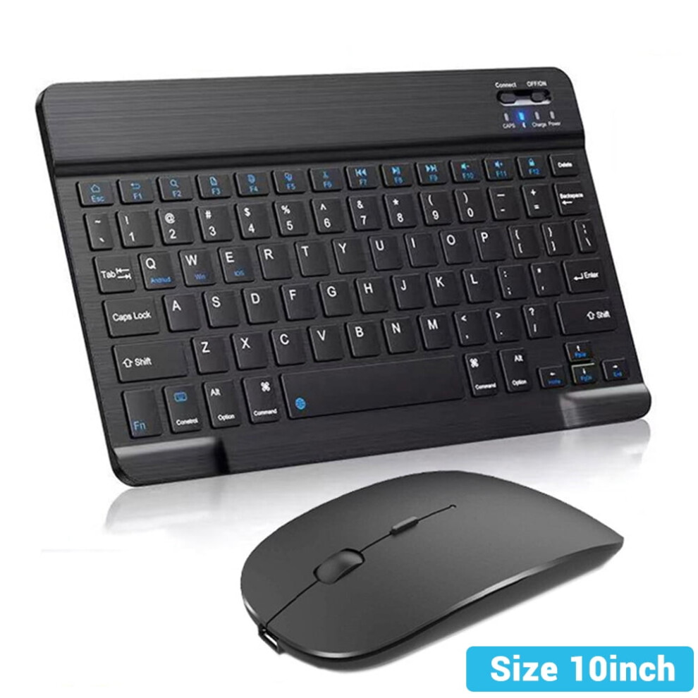 Bluetooth Wireless Keyboard & Mouse Combo For Android Ios, Compatible With Samsung, Xiaomi Tablet, Ipad Air Pro Mini, Russian Korean Layout 9071309725681