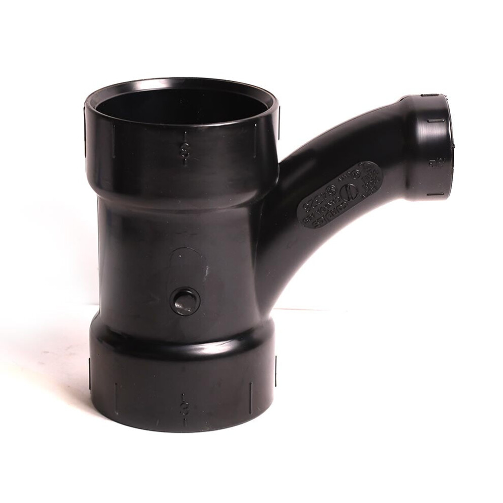 Thrifco Plumbing 6794326 94326 3 Inch X 3 Inch X 1-1/2 Inch Abs Reducing Combination Wye 9048212868439