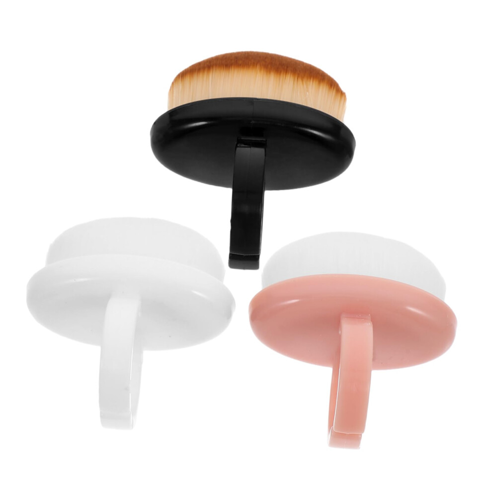 3Pcs Nail Brush Set Soft Bristles for Gentle Nail Cleaning Manicure at Home and Salon