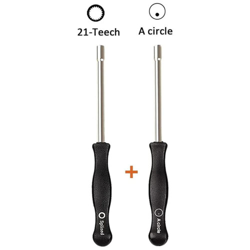 Mosiee2Pcs21-Teeth Slined + A-Circle Εργαλείο ρύθμισης καρμπυρατέρ Κιτ κατσαβιδιών
