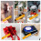2Rolls Ribbon Gift Wrapping Burlap Exquisite Decor Creative Present Fabric Fringe for Decorative 4