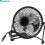 USB-Fan Metal Desktop Fan USB Powered with Switch - Black. 3