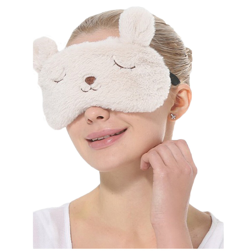 Lavender Usb Heated Eye Mask With Heat Therapy And Automatic Sleep Shutoff, Scent Silk For Travel