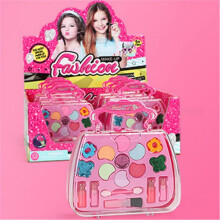 Ensemble de maquillage pour enfants, jeu d'imitation princesse, maquillage rose, beauté, sécurité, non toxique, jouets pour filles, maquillage
