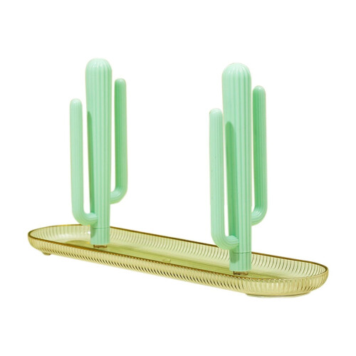 Jacenvly Bathroom Decor Clearance Πλενόμενη βάση οργάνωσης chopstick για κάκτους, συμβατή με ράφια 2