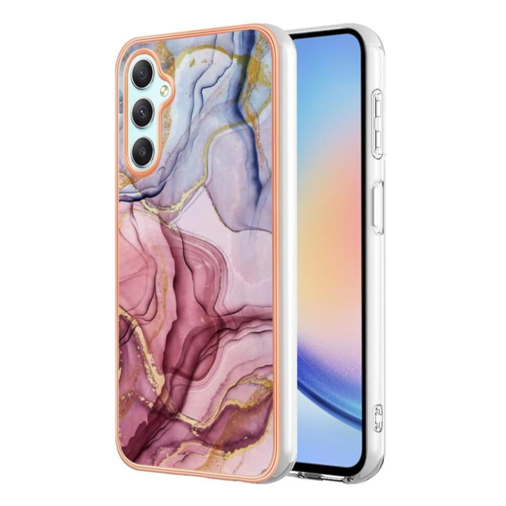 Compatible With Samsung Galaxy A24 Case Shockproof Silicone Bumper Marble Tpu 9048212916130