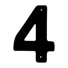 Numéros de porte en métal, lettres d'adresse, numéros de boîte aux lettres extérieure en métal, chiffres et lettres durables pour maison,