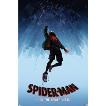 Trender Internationella Marvel Spider-Man - Into The Spider-Verse - Falling Wall Poster, oramad version