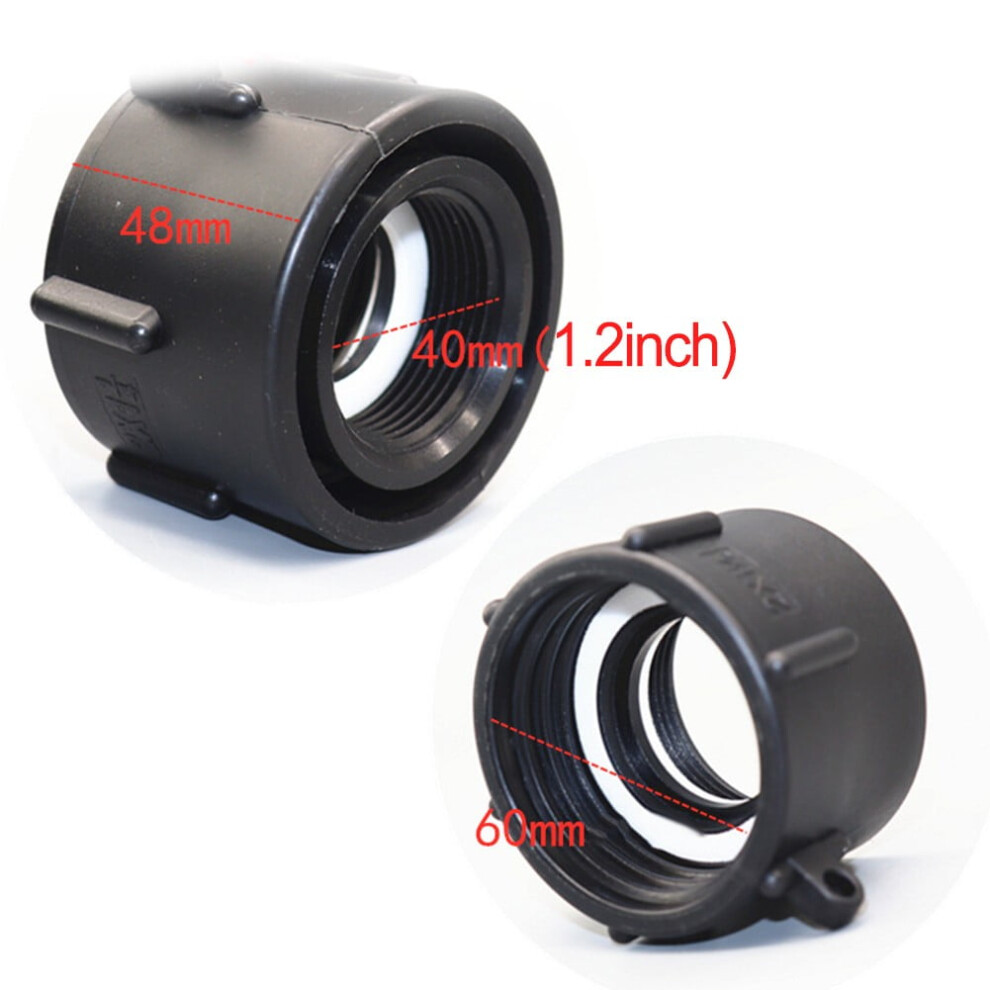 Ibc Adapter Rainwater Tank Container S60x6 Coarse Thread To 1/1.2/1.5/2Inch 9048212918172