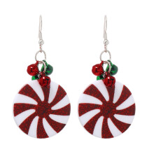 Mnjin Kleurrijke Kerstboom Bel Oorbellen voor Dames Kerst Oorbellen Creatieve Feest Oorbellen Kerst Sieraden Accessoires B