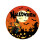 10 τεμάχια σερβίτσιο για πάρτι Halloween, πιάτα και ποτήρια με θέμα πορτοκαλί μαύρη 1