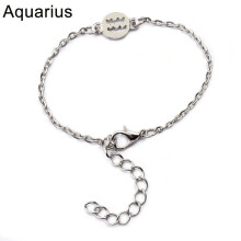 Brățară cu 12 constelații, bijuterii pentru femei, manșetă, semn zodiacal, brățară specială