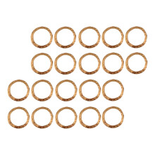 50 buc cercei cerc pandantive DIY cercuri brățări în relief gofrare scobit rotund cupru