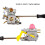 Mosiee2Pcs21-Teeth Slined + A-Circle Εργαλείο ρύθμισης καρμπυρατέρ Κιτ κατσαβιδιών 5
