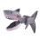 RRSCC Σετ παιχνιδιών Hungry Shark με κούκλες καρχαριών, παιχνίδι καρχαριών με νύχια 2