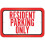 Resident Parking Only Sign 1