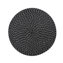 Xubond 14Inch Boho Placemats Washable Round Straw Woven , Placemats, Kitchen Essentials, Placemats Set Of 6